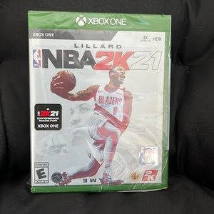 XBOX One, NBA2K21 game, unopened